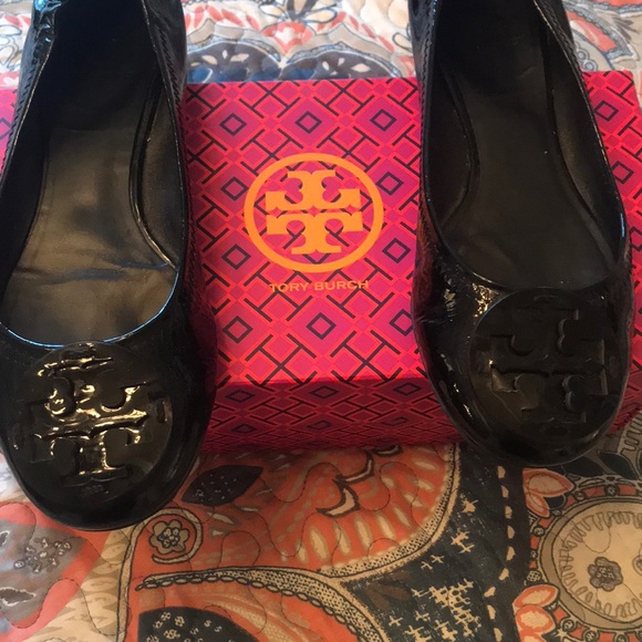 Tory Burch black flats - Picture 2 of 5